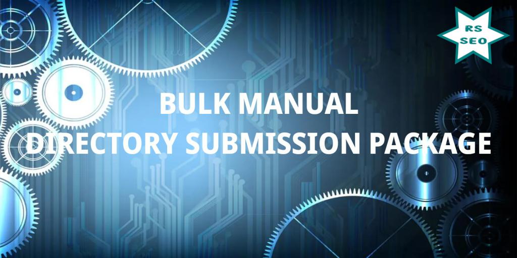 5000 Bulk Manual Directory Submission Package